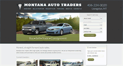 Desktop Screenshot of montanaautotraders.com